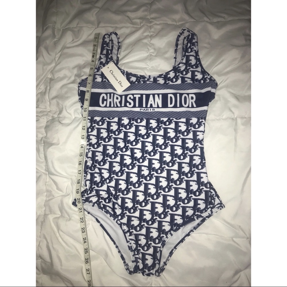 ✨Faux Christian Dior Bathing suit - Almost believable✨